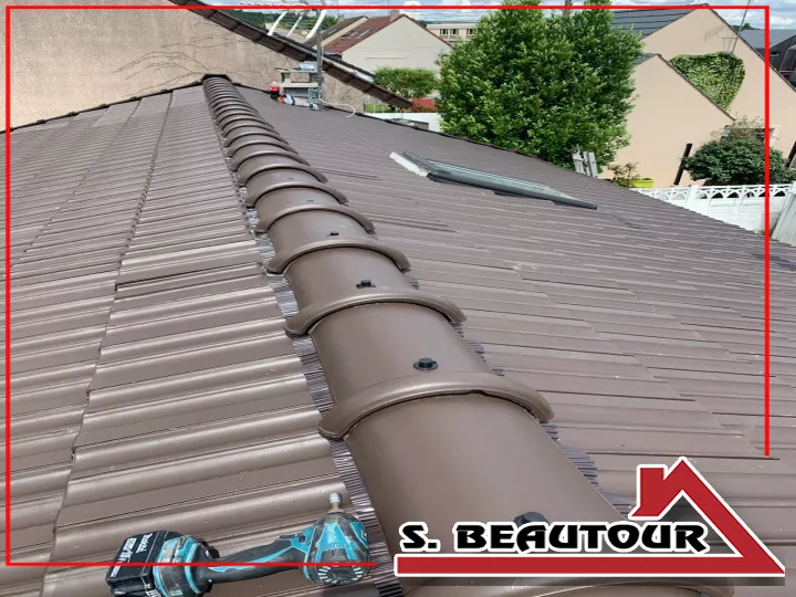 couverture lille fixations tuiles avec vis comprenant joint étanche