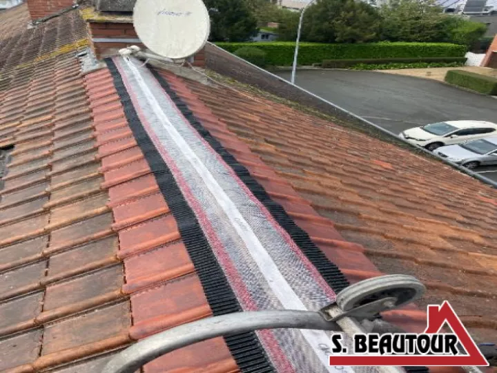  lambersart Bande d'étanchéité bitumée : pour eviter humidité